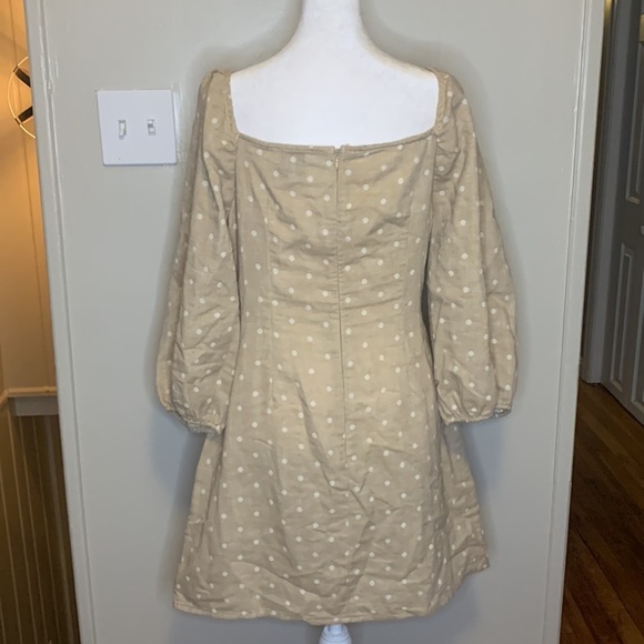 J.O.A. Polka dot puff sleeve dress 3070 - Picture 6 of 13